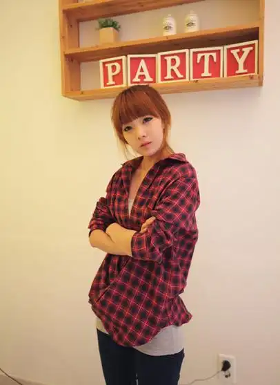 穿红格子衣服恩典图,问题如下