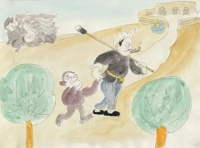 景周手绘:毛野人的故事