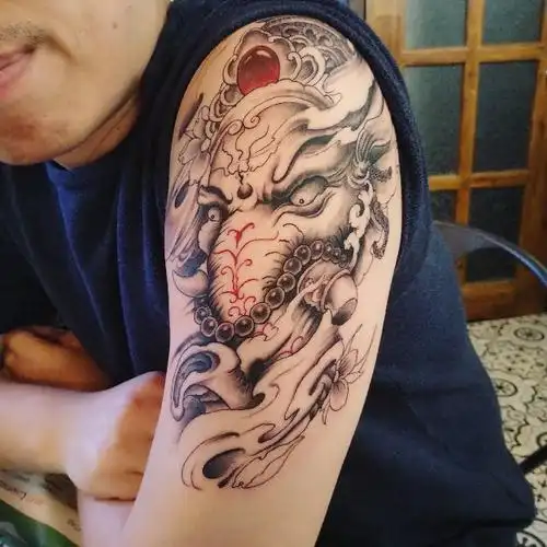 象神纹身寓意财富和权力