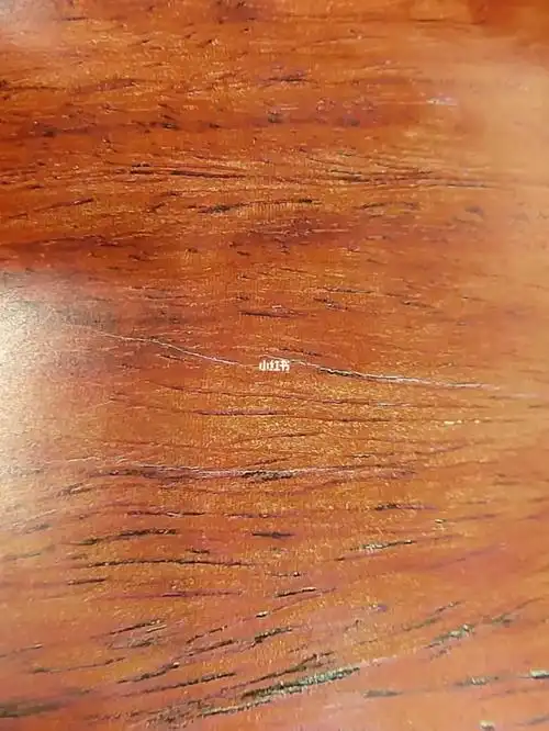 呐C紫檀切面小叶紫檀原木板料截面图片紫檀木板牛毛纹理识别图