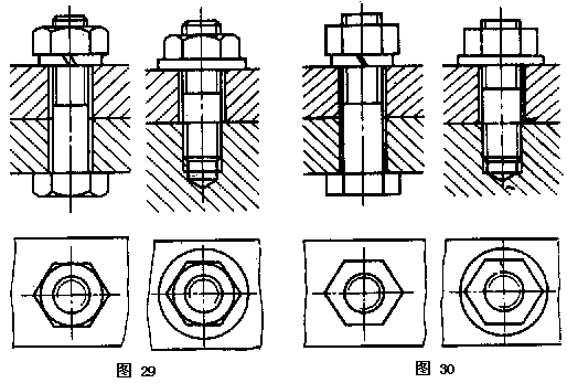 机械制图标准螺纹及螺纹紧固件画法