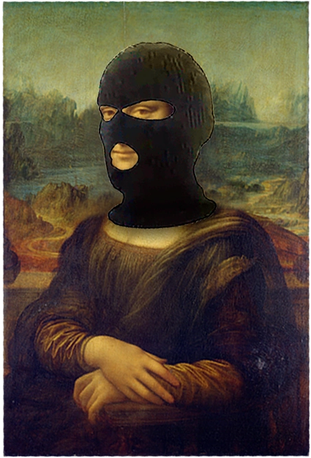 蒙娜丽莎搞笑画