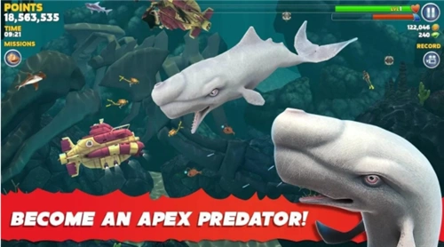 饥饿鲨世界999999钻无限金币