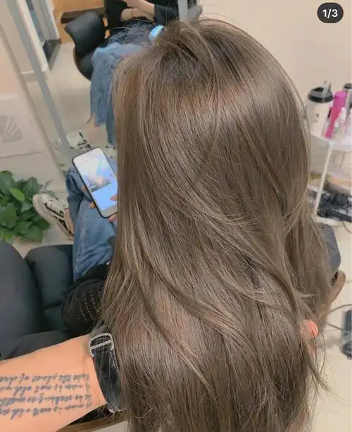 i染发的姐妹们进!挑染过的头发想全头染色能染上吗?