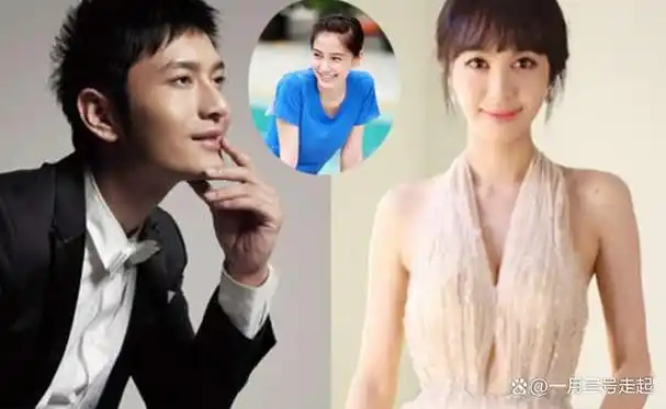 不得不说anglebaby她很会"取悦"男人,当时在黄晓明的生日会上,她身穿