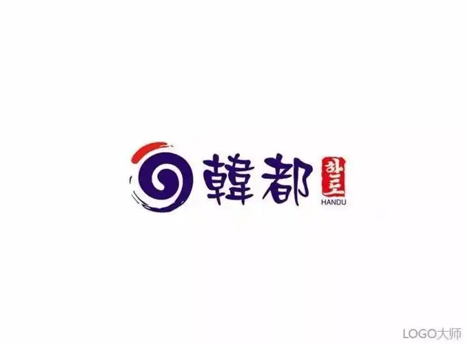 韩国料理餐厅logo设计合集