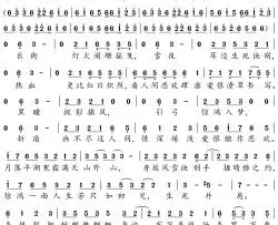 晴雅集简谱 -电影《阴阳师·晴雅集》主题曲-时代少年团歌曲-独行侠