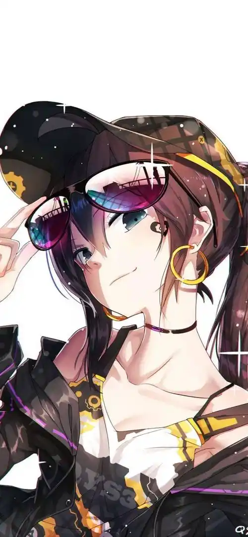 日系帅气女生立绘