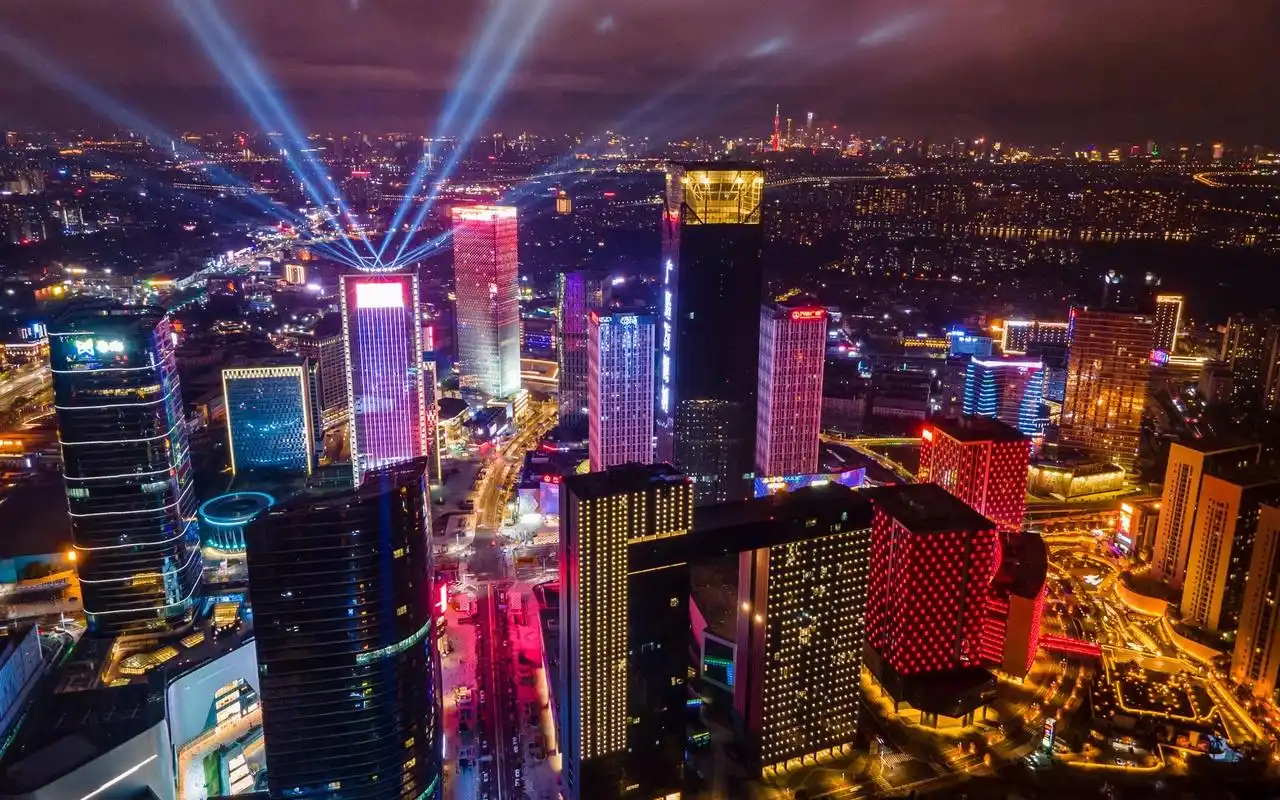 广州夜景很美五一你去那里打卡.