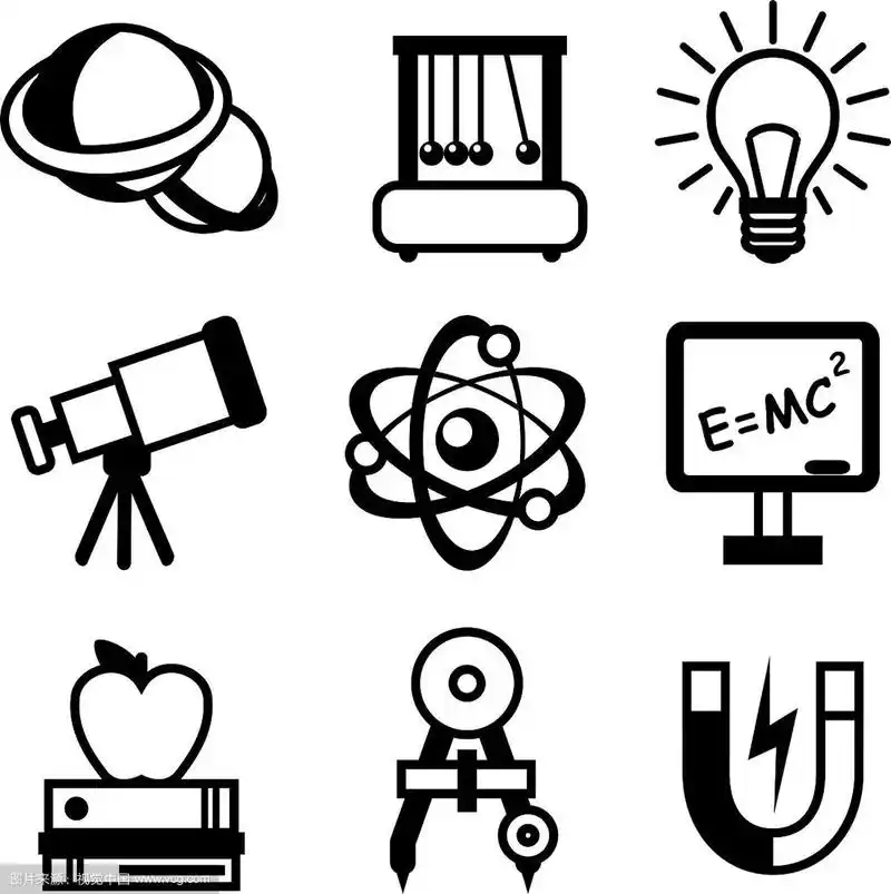 物理科学的图标