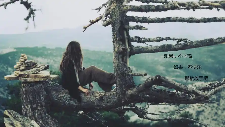 暗示放弃一个人的说说