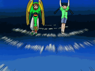 动漫翻跟头二次元功夫小美女gif动图_动态图_表情包下载_soogif