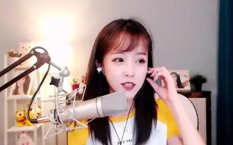 直播中的女主播