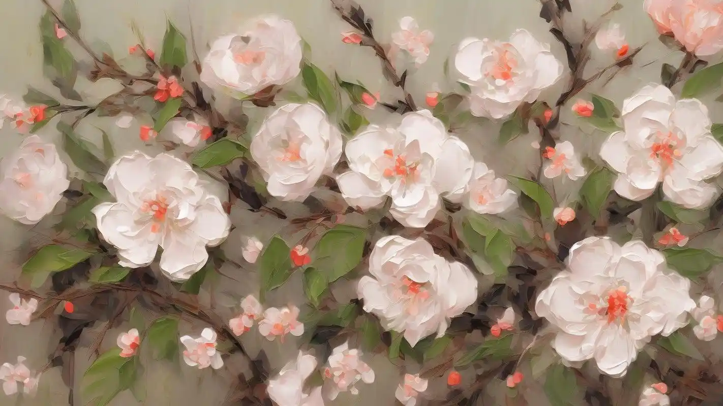 94古风动漫梅花壁纸,韵味十足93