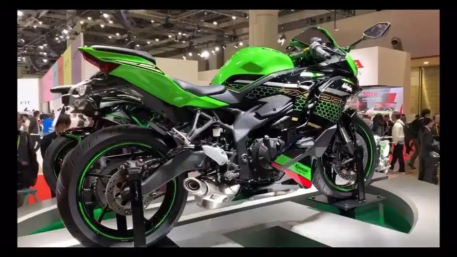 东京车展 新款 kawasaki 川崎zx-25r 最强四缸250,发布会.