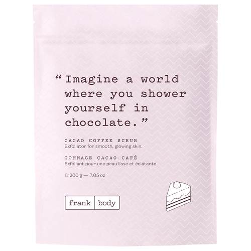 frank body 可可咖啡身体磨砂膏 200g
