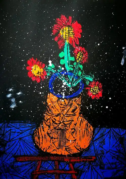 纸上同画----2018暑期纸版画作品展