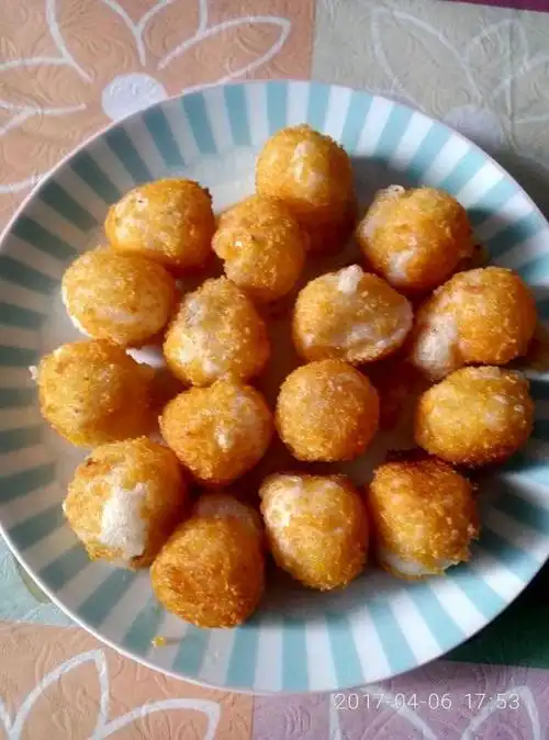 油炸汤圆~油炸芝麻球的同款的做法_菜谱_豆果美食