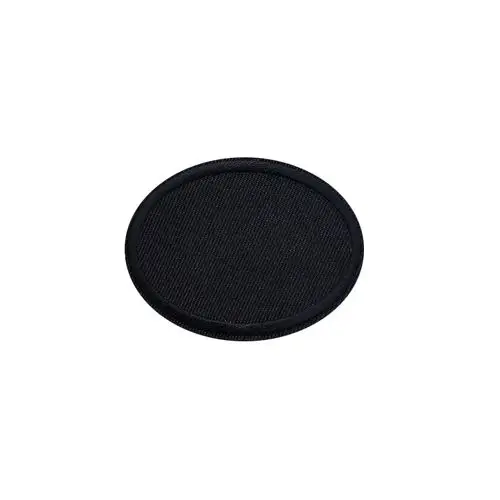 时尚尚纯黑色色布贴补补丁大号小号衣服修补布贴