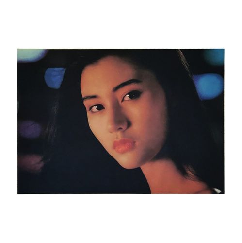 李嘉欣 香港明星 复古牛皮纸海报 港星港风海报