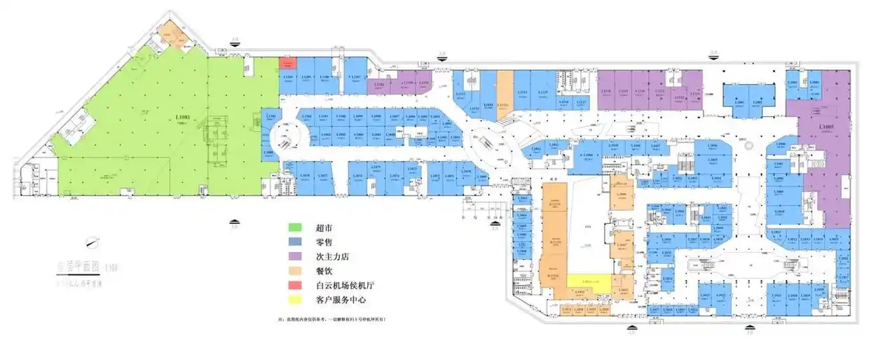主题:五号停机坪购物中心平面业态规划组合