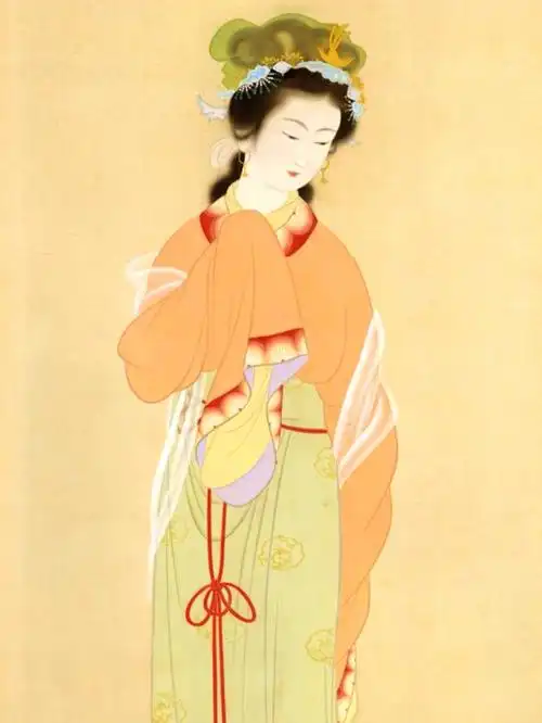 北方有佳人71工笔花园仕女图