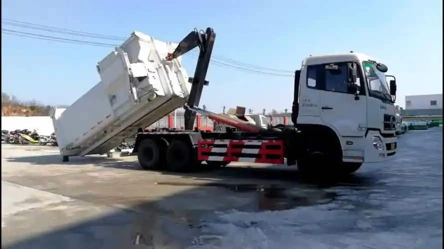 臂垃圾车#25吨勾臂车 #18吨勾臂车 #18方勾臂车厂家 #16方勾臂车价格