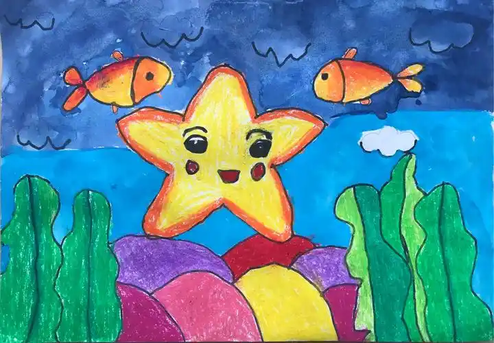 于传一书画艺术馆参加《美院杯--全国青少年美术创作大赛》初赛学生