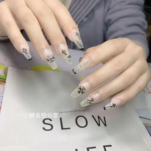 延长款个性美甲108