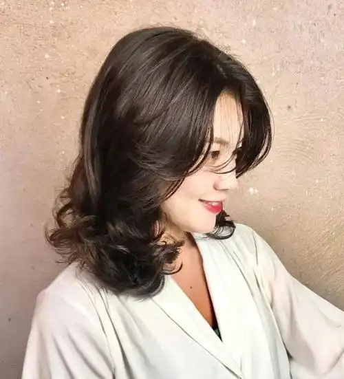 锁骨发发型19款一看就很喜欢瘦脸时尚不夸张