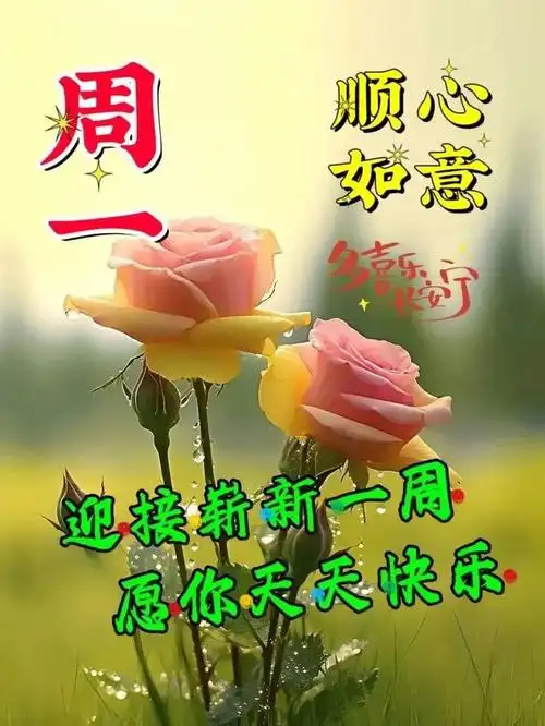 2023年5月13日,星期一早安开心图片