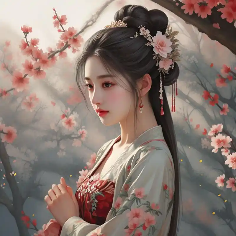 93古韵流转,刘姓美女头像94 沉醉于古风之美,特别为刘姓美女们