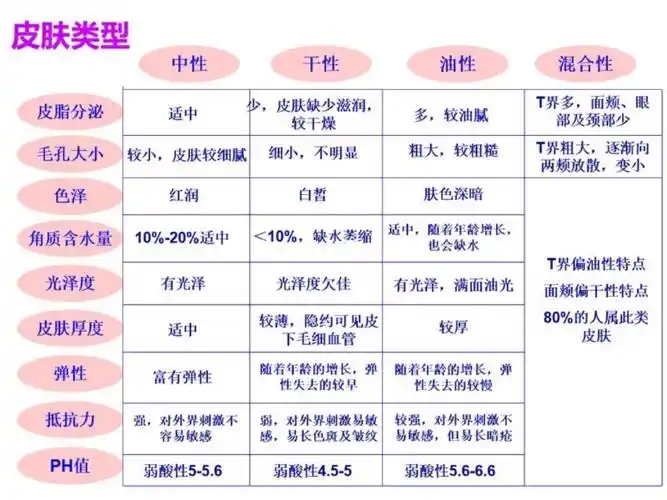 皮肤类型详细讲解_油性皮肤_干皮_肤质_毛孔_痤疮_夏天去哪玩_冬天去