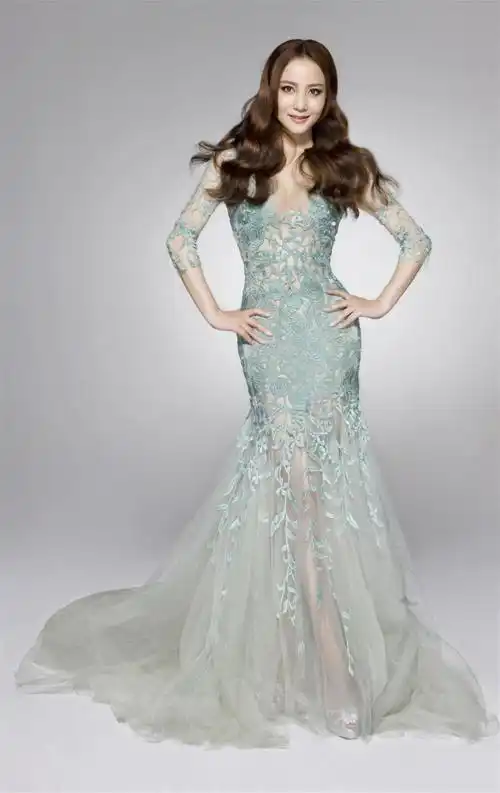 蕾丝透视装 时尚优雅气质女神致命诱惑