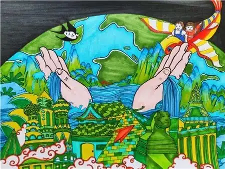 河北省环保绘画获奖作品
