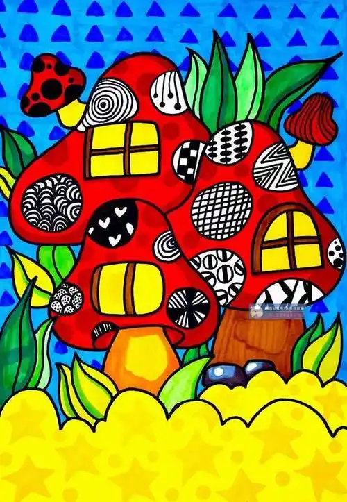 简笔画图片大全带颜色 简笔画图片大全带颜色可爱