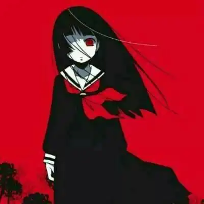 自残带血的二次元头像很恐怖
