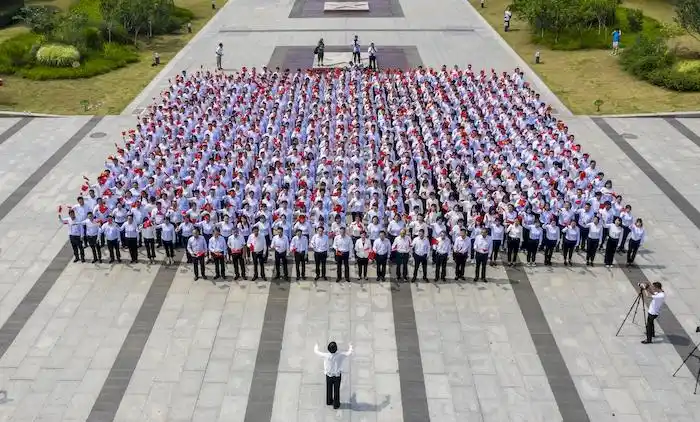 合肥市举行庆祝建党100周年暨新党员代表入党宣誓活动