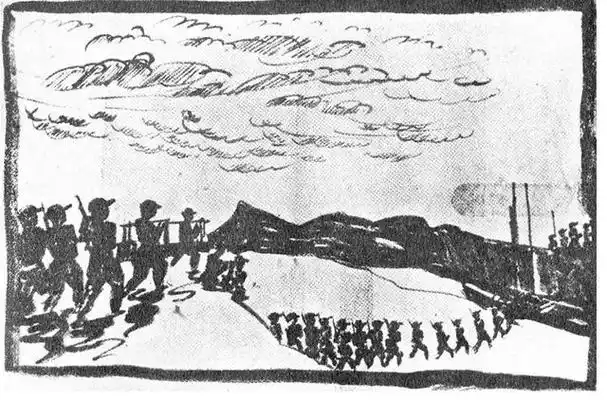 为了保存这些画稿,黄镇海还将老战友王幼平身上的一个皮包"抢"了过来