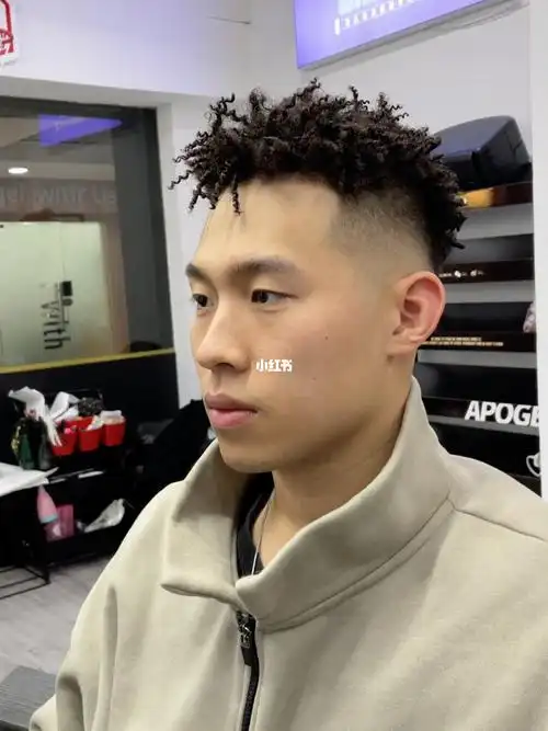 nba球星同款发型黑人烫