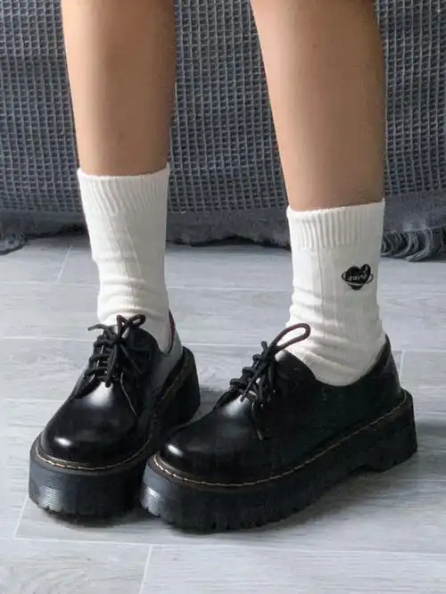 73跟着幂姐学穿搭小皮鞋白袜太好看了吧75