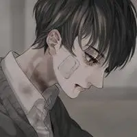 动漫有伤疤的帅哥头像//伤疤是男人的宣章