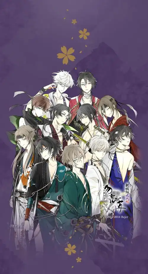 新撰组勿忘草晓风录官方手机壁纸来源r社官网