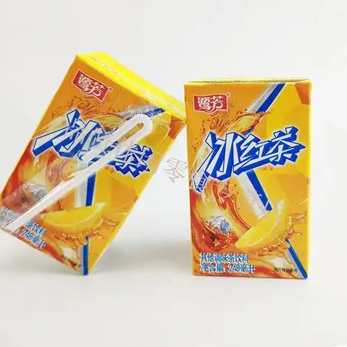 惠尔康菊花茶鹭芳248ml冬瓜茶苹果蜂蜜柚子茶冰红茶果味饮料饮品 冰糖