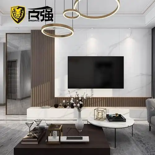 细条型木格护墙板凹凸长城背景墙电视格栅实木七格原木板