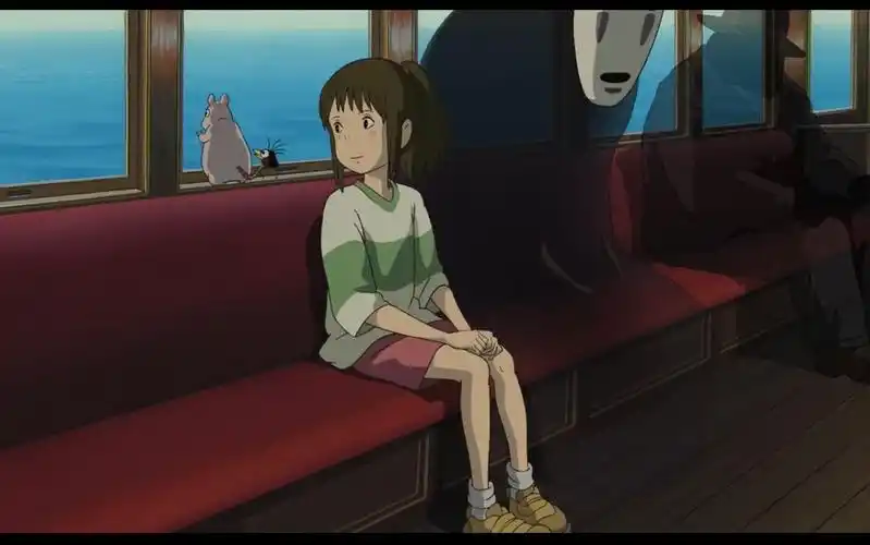 动画电影剪辑电车千与千寻