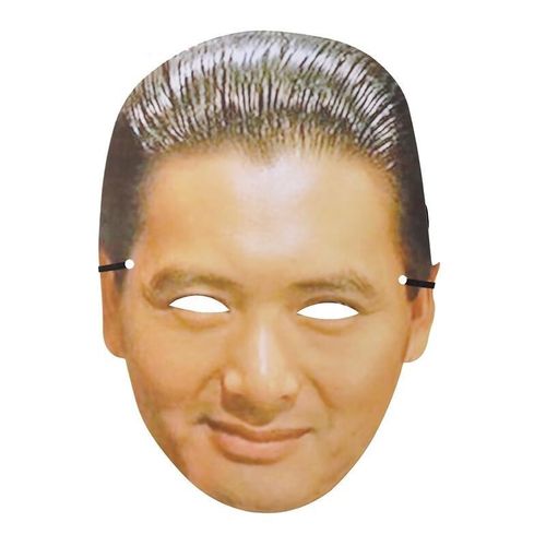 捷霸人脸仿真2面具 人皮面皮仿真人易容纸质面具搞笑头像赌神 周润发