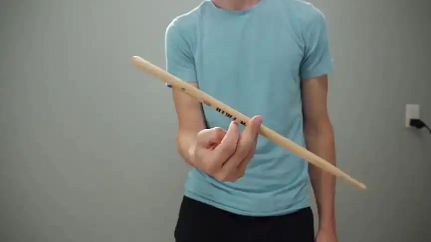 转鼓棒的慢镜示范!