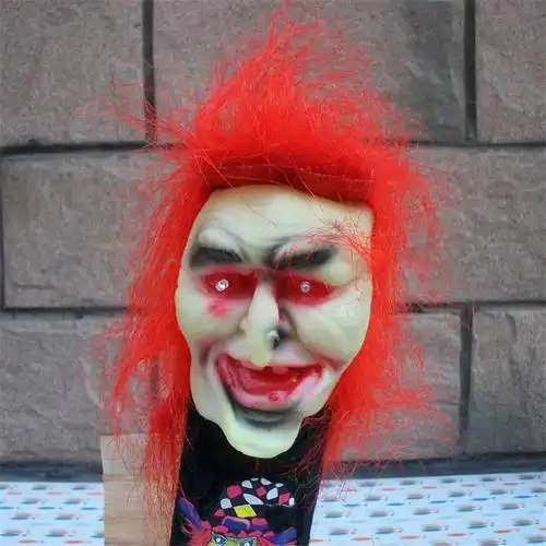 木盒整人道具稀奇古怪小玩意恶作剧神器恶搞怪整蛊玩具 小号白毛鬼