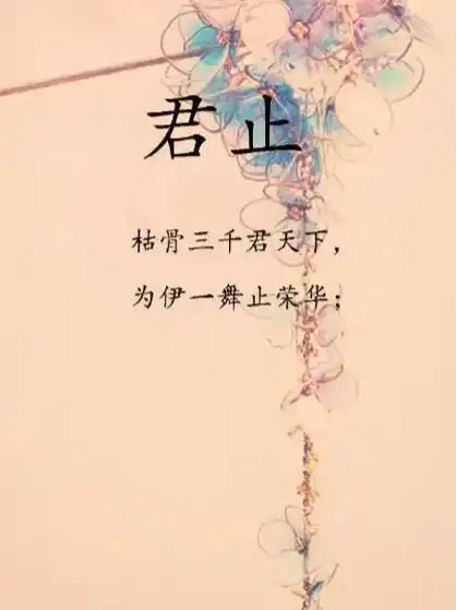 唯美二字古风名,配上古风美句,一起来欣赏.#古风 #古诗词  - 抖音